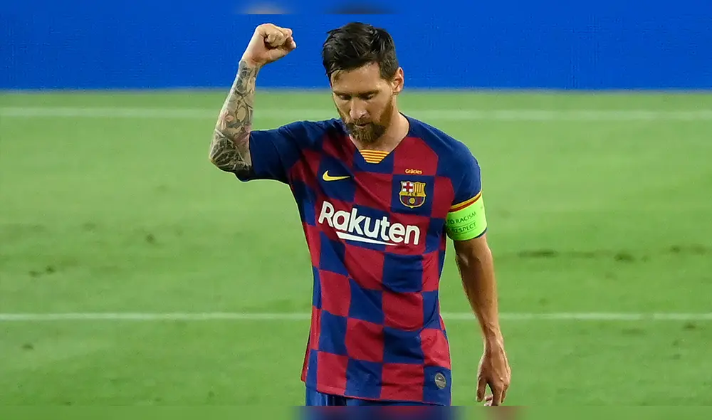 Lionel Messi marcó el segundo para el Barcelona. (Créditos: AFP) Lionel Messi marcó el segundo para el Barcelona. (Créditos: AFP)