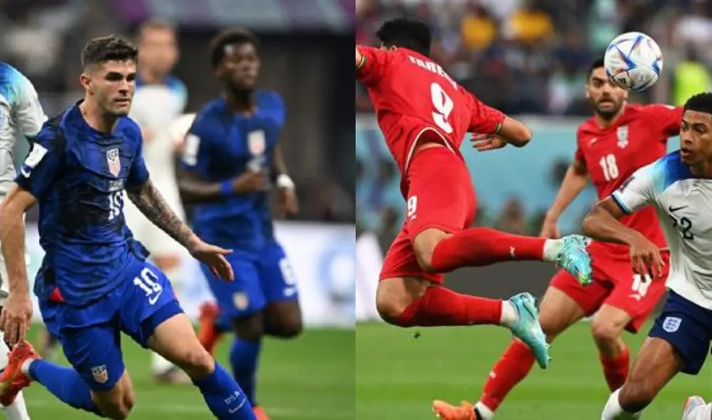 Estados Unidos e Irán se enfrentan este martes para definir al segundo clasificado del grupo B. Foto: composición LR/AFP