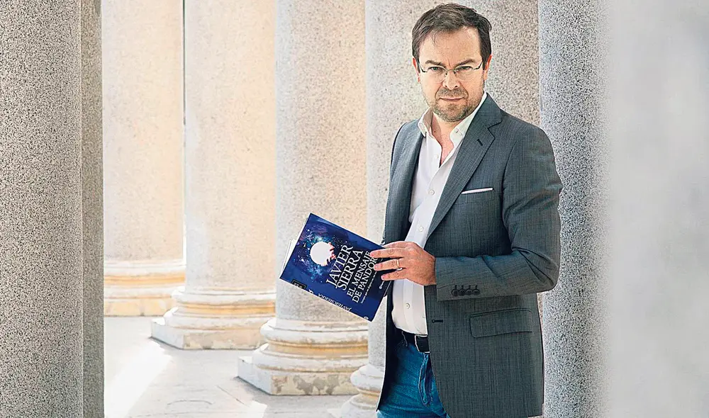 Sierra contó que El mensaje de Pandora fue escrita durante el confinamiento por el coronavirus. Sierra contó que El mensaje de Pandora fue escrita durante el confinamiento por el coronavirus.