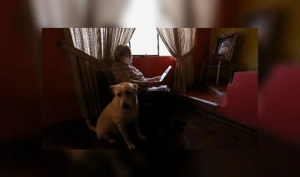 adulto mayor - cuarentena. Foto: Michael Ramon / La República