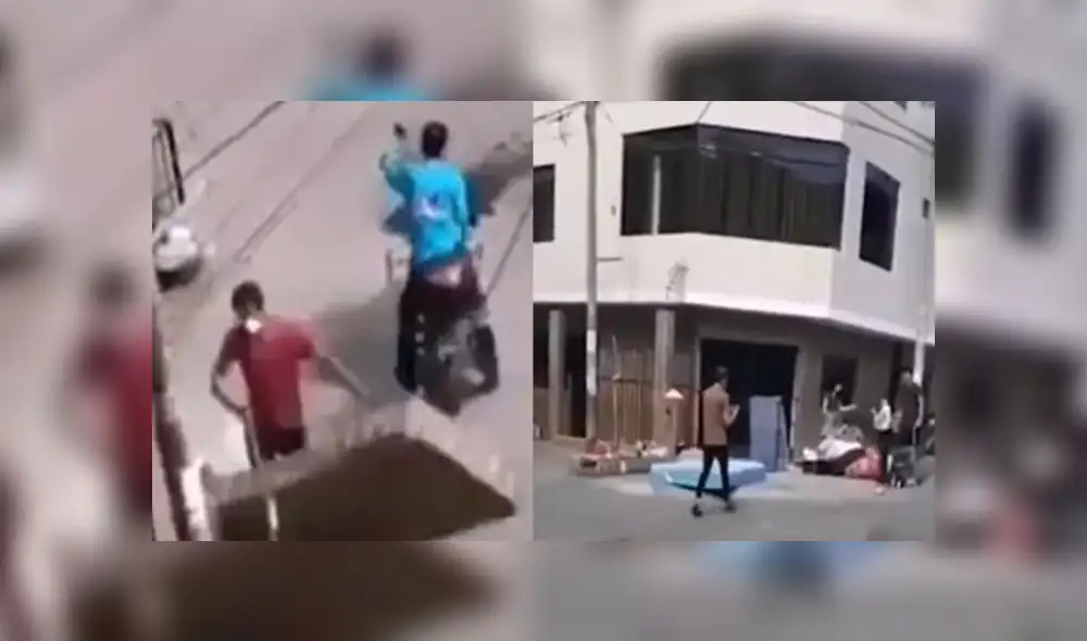 Los migrantes ya no podían pagar el alquiler. Foto: Captura. Los migrantes ya no podían pagar el alquiler. Foto: Captura.