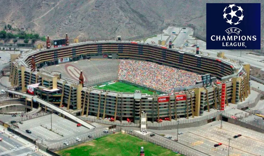 La cuenta oficial de la Champions League compartió una foto del estadio Monumental en Instagram. La cuenta oficial de la Champions League compartió una foto del estadio Monumental en Instagram.
