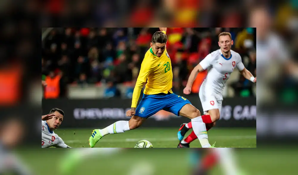 Brasil vs República Checa: Firmino colocó el 1-1 tras 'blooper' defensivo [VIDEO]