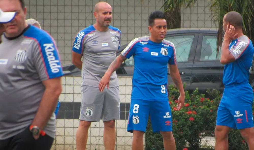 Presidente del Santos FC se refirió a la continuidad de Christian Cueva. | Foto: @SantosFC Presidente del Santos FC se refirió a la continuidad de Christian Cueva. | Foto: @SantosFC