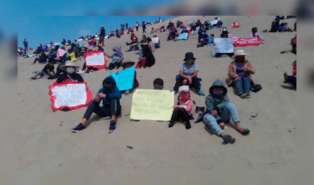 Pobladores de Cerro Bolongo es un lugar de extrema pobreza en Trujillo
