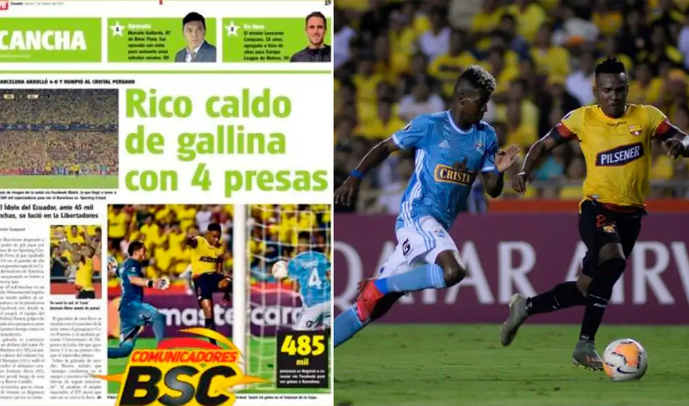 Sporting Cristal vs. Barcelona SC Sporting Cristal vs. Barcelona SC
