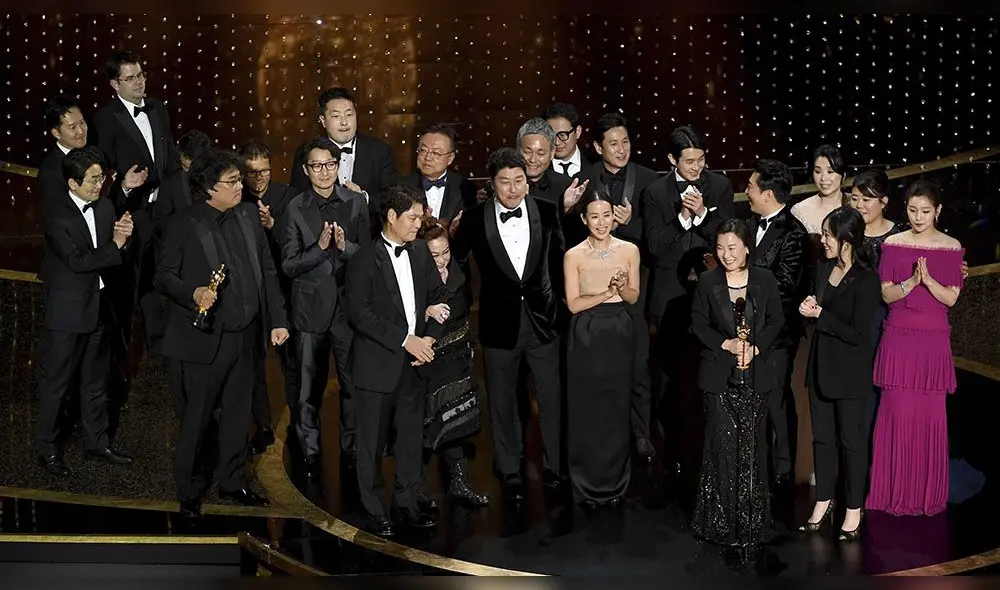 Parasite se llevó cuatro premios Oscar, incluyendo el de Mejor Película. Foto: AFP