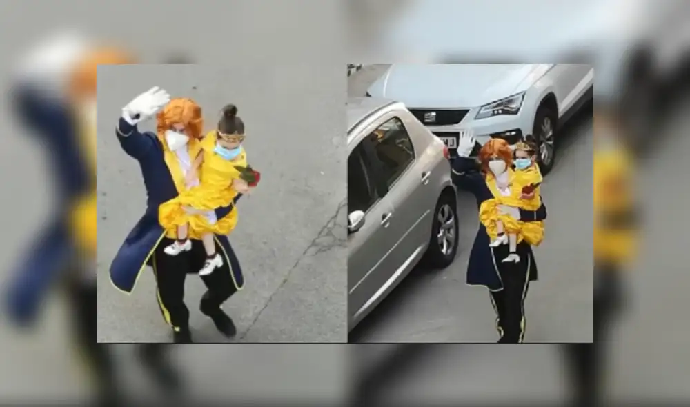 Desliza las imágenes para ver más detalles de esta conmovedora escena que ya es viral en Facebook.