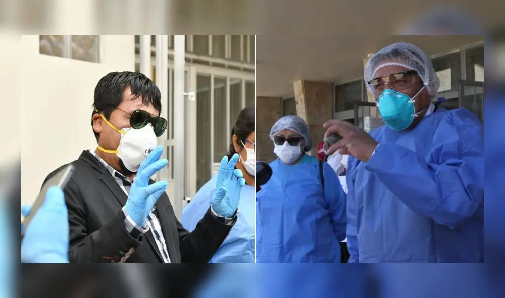 Médicos, enfermeras y trabajadores rechazan gestión de Cáceres Llica durante la pandemia del coronavirus. Médicos, enfermeras y trabajadores rechazan gestión de Cáceres Llica durante la pandemia del coronavirus.