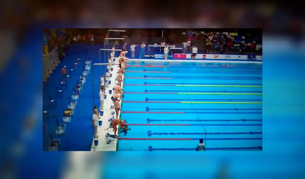 Atentado en Barcelona: no dieron minuto de silencio durante competencia y nadador tomó esta decisión [VIDEO]