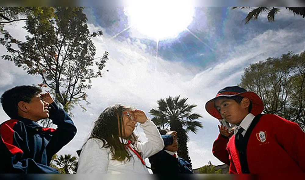 Radiación extrema se vive en Tacna, Moquegua, Arequipa y Puno 