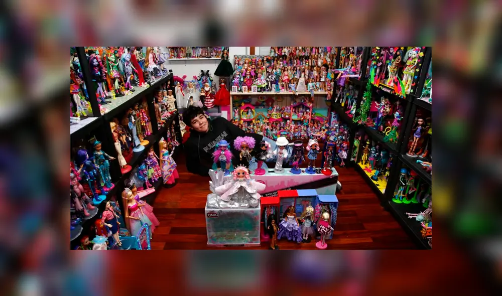El joven coleccionista de muñecas que venció los prejuicios El joven coleccionista de muñecas que venció los prejuicios