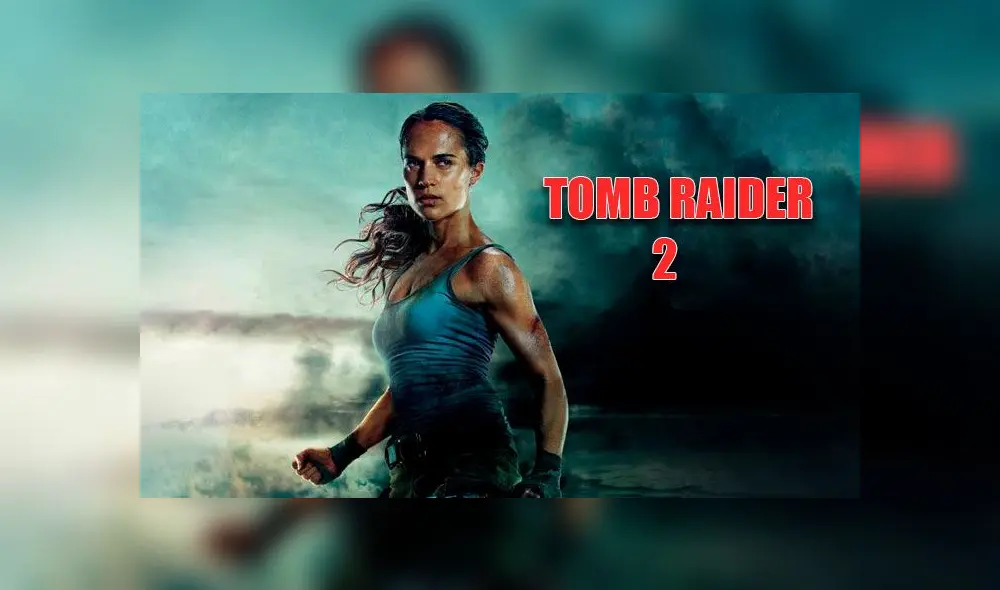 Tomb Raider 2 con Alicia Vikander. Créditos: Composición