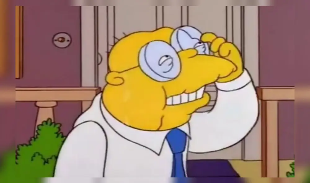 Juan Topo de Los Simpson. Créditos: difusión Juan Topo de Los Simpson. Créditos: difusión