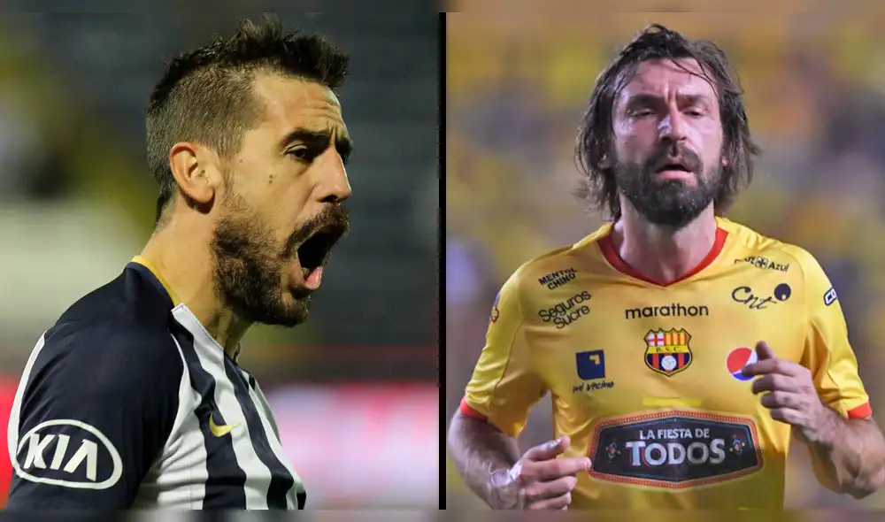 Tomás Costa no tuvo piedad con Andrea Pirlo y lo mandó al suelo con una barrida [VIDEO]