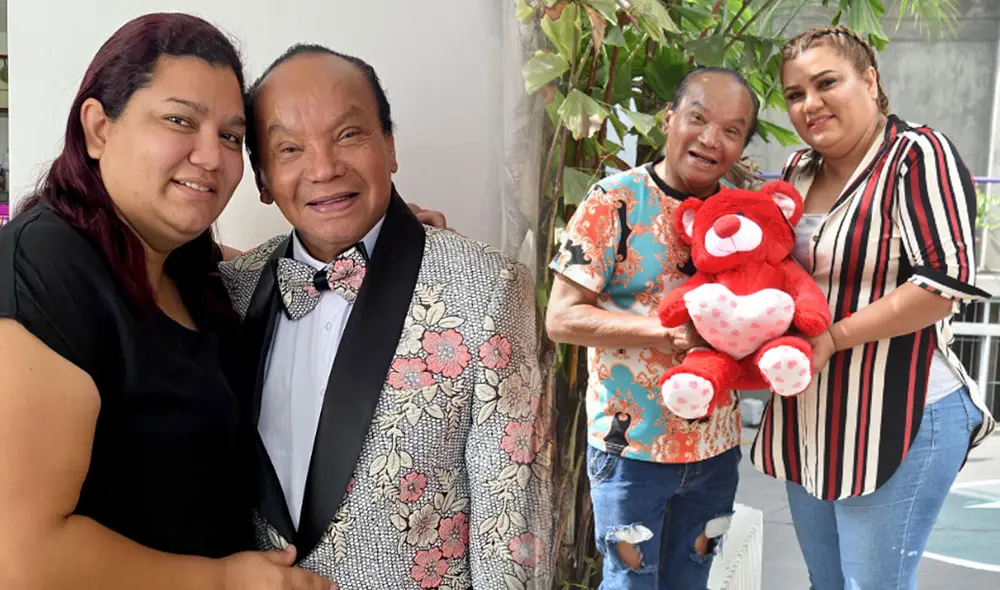 "Melcochita" está casado con Monserrat Seminario desde el 2017. Foto: composición LR/El Popular "Melcochita" está casado con Monserrat Seminario desde el 2017. Foto: composición LR/El Popular