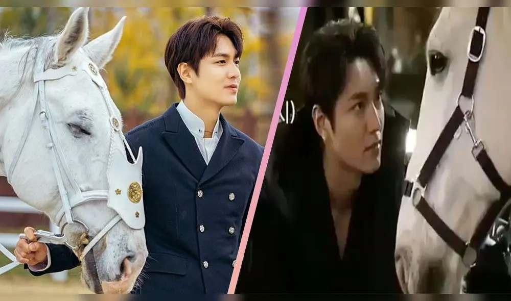 Lee Min Ho y su nuevo "hermano" el caballo Maximus de The king: Eternal monarch. Lee Min Ho y su nuevo "hermano" el caballo Maximus de The king: Eternal monarch.