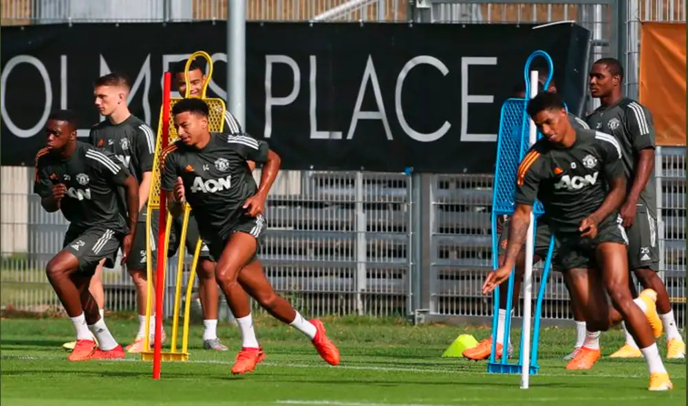 Sevilla vs. Manchester United por la semifinal de la Europa League. Foto: Manchester United