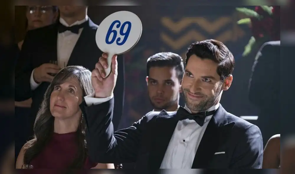 Tom Ellis en Lucifer.