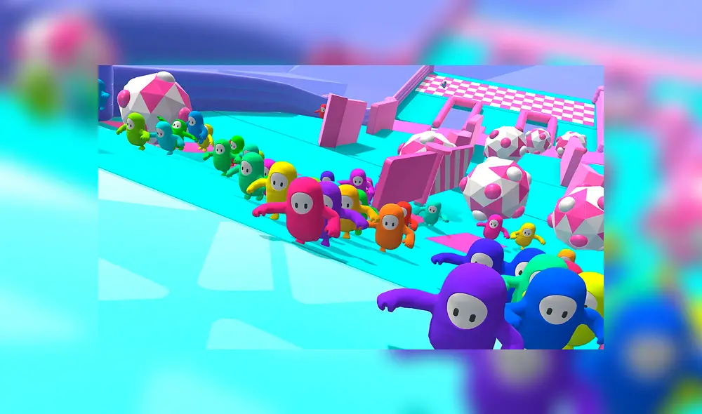 Fall Guys es un Battle Royale en el que los jugadores deben superar cinco minijuegos. Foto: Fall Guys.