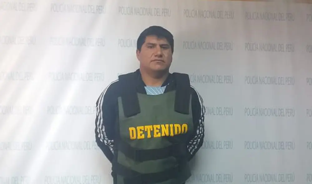 El sujeto era buscado desde el 13 de septiembre. Foto: PNP