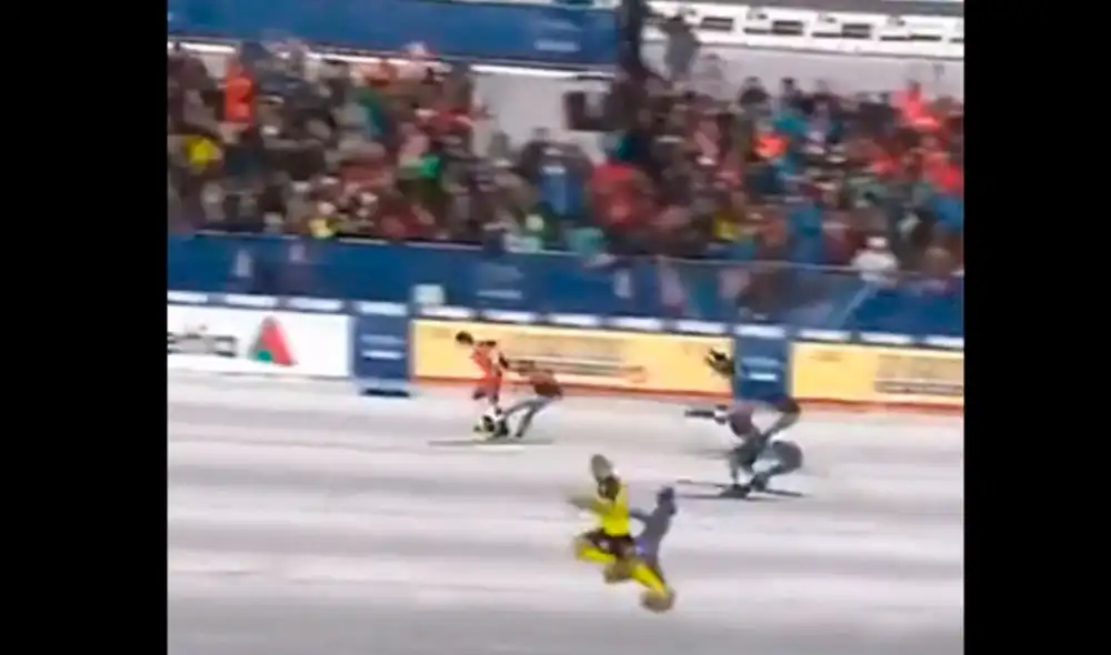 Canal 2 Sumo decidió crear un divertido viral con la corrida de Haalanda. Foto: Captura