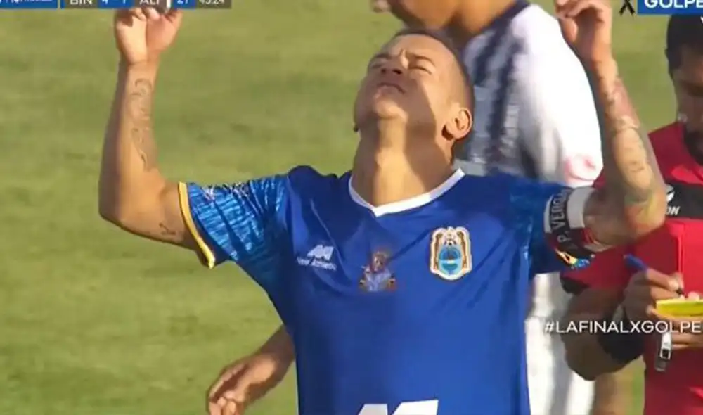 Donald Millán ha homenajeado a Vergara dedicándole goles en varias oportunidades. Foto: Gol Perú.