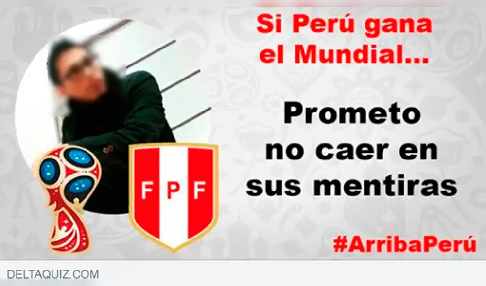 Facebook: Peruanos hacen curiosas promesas si ganan el mundial [FOTOS]