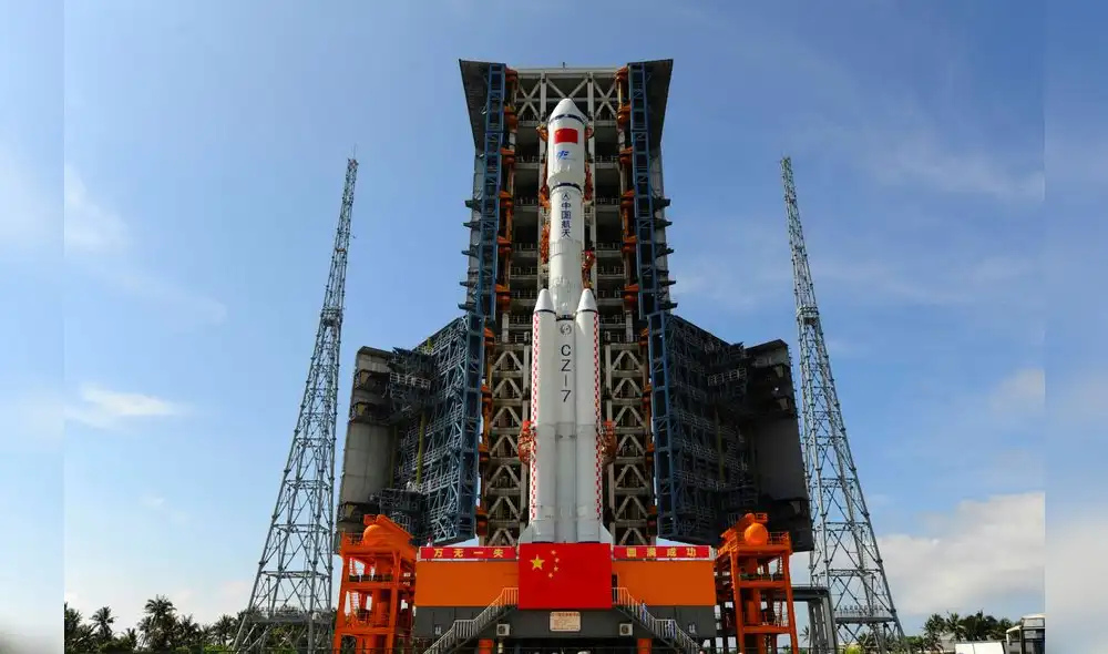  China lanza su primera nave espacial de carga no tripulada Tianzhou 1