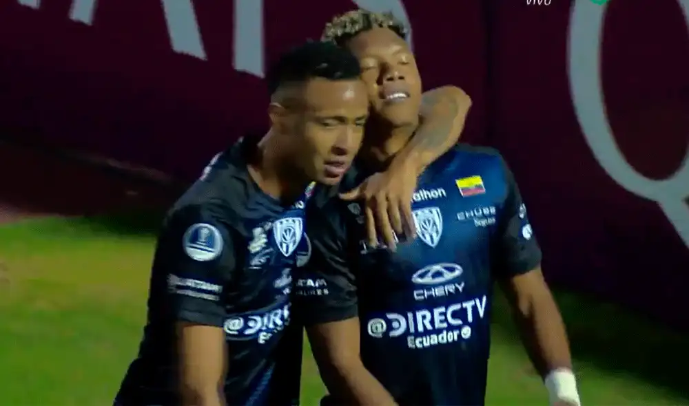 Jhon Sanchez decretó el empate en el partido entre Independiente del Valle y Corinthians por la semifinal de vuelta de la Copa Sudamericana 2019. Jhon Sanchez decretó el empate en el partido entre Independiente del Valle y Corinthians por la semifinal de vuelta de la Copa Sudamericana 2019.
