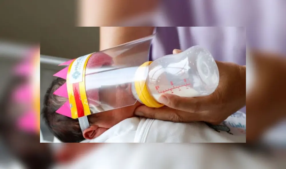 Tailandia: Hospital pone máscaras a recién nacidos para protegerlos del COVID-19 [FOTOS]