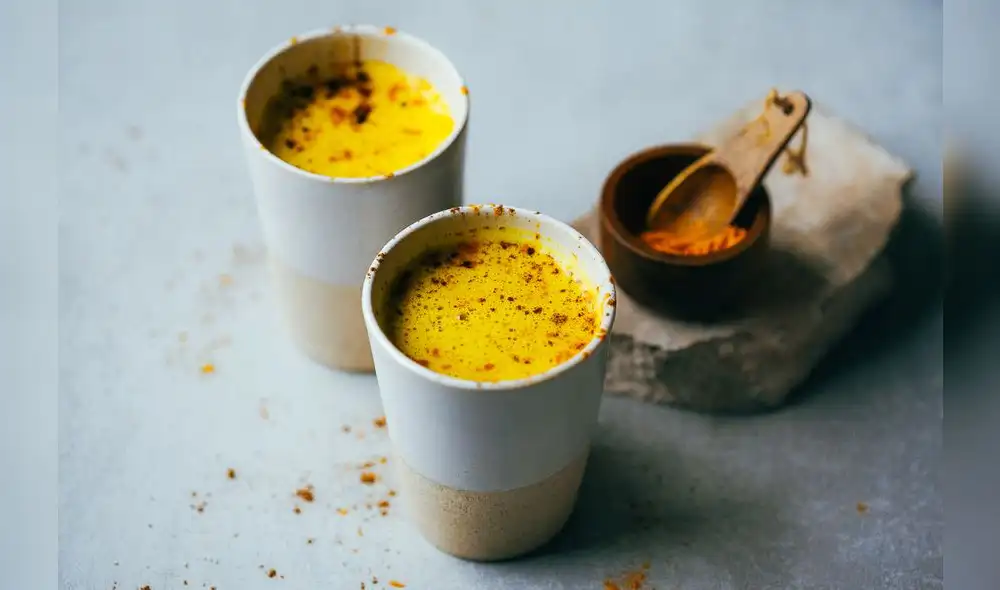 Día de la Madre: cúrcuma latte, rico en proteínas. Foto: difusión.
