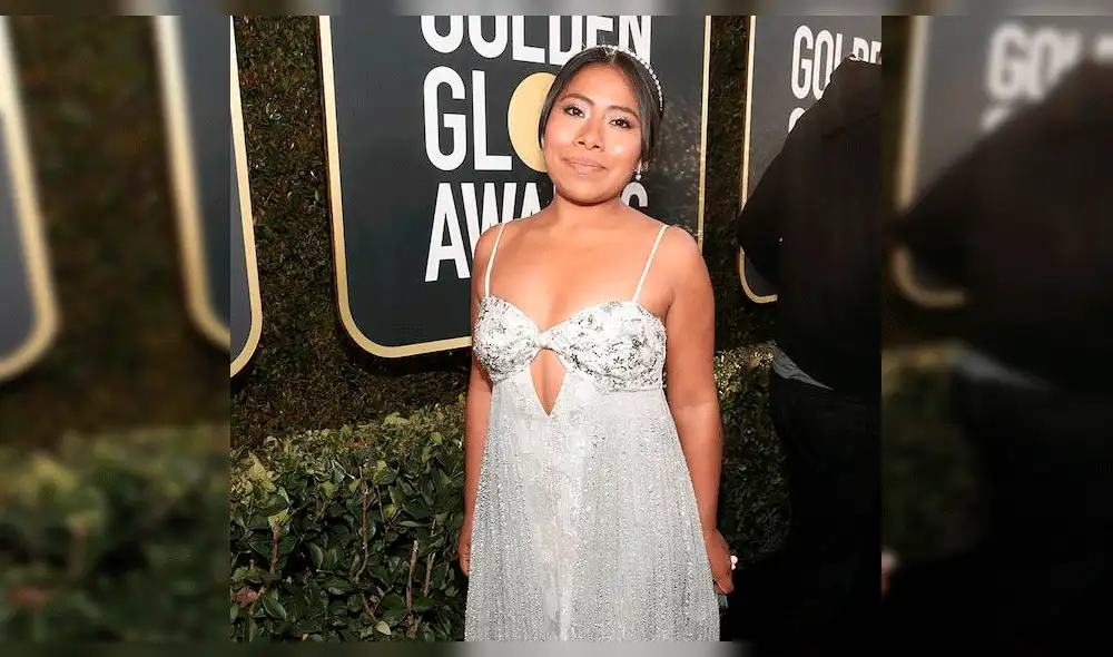 Críticas contra Yalitza Aparicio y el vestido que usó en los Golden Globes 2019 [VIDEO]