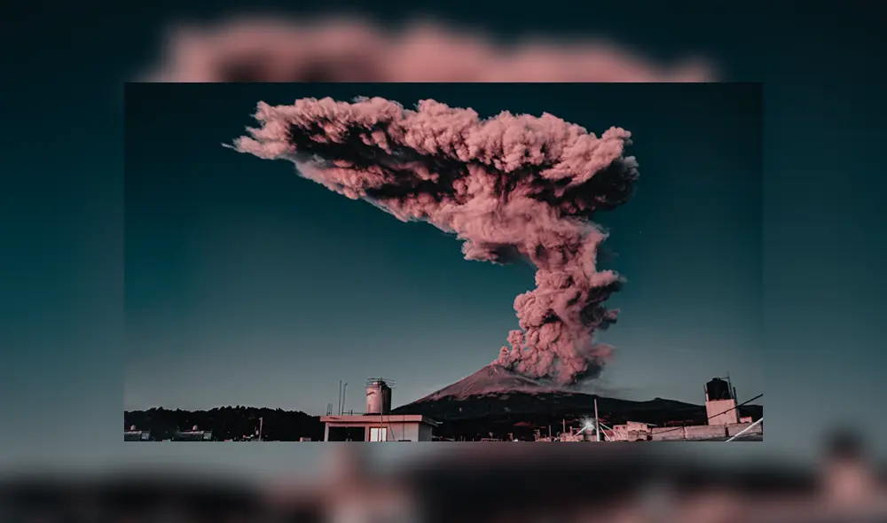 volcán Popocatépetl volcán Popocatépetl