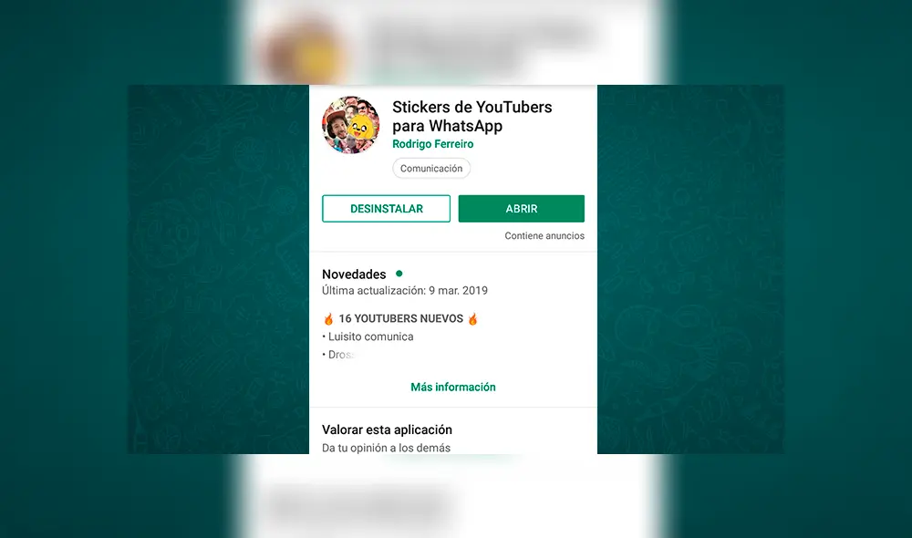 WhatsApp: de esta forma podrás descargar el 'pack' de stickers de la ‘Chica Badabun’ [FOTOS]