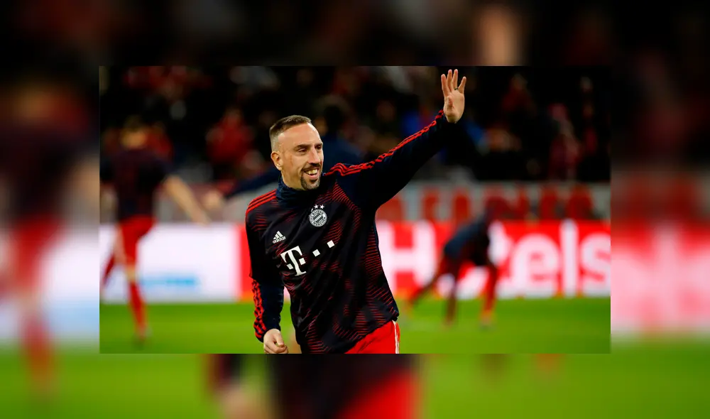 Franck Ribéry terminará su carrera en Asia, asegura medio alemán Franck Ribéry terminará su carrera en Asia, asegura medio alemán