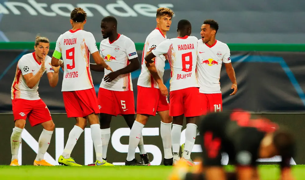 Tyler Adams marcó el gol más importante en el Atlético Madrid vs. Leipzig. | Foto: EFE