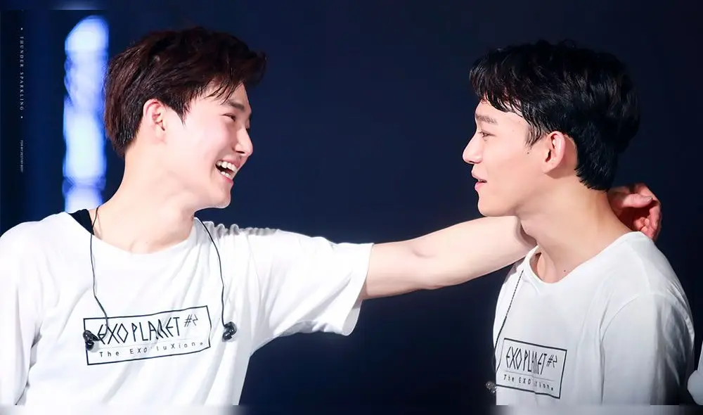 EXO: Suho y Chen son buenos amigos y compañeros de grupo.