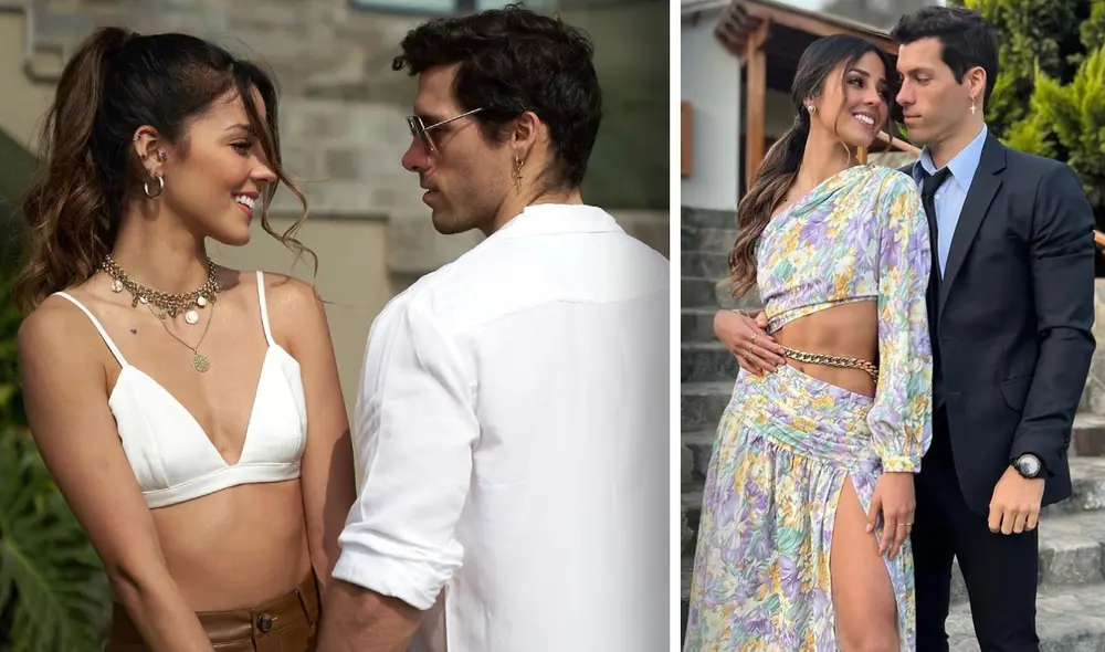 Luciana Fuster contó que su relación con Patricio Parodi va viento en popa. Foto: composición Instagram