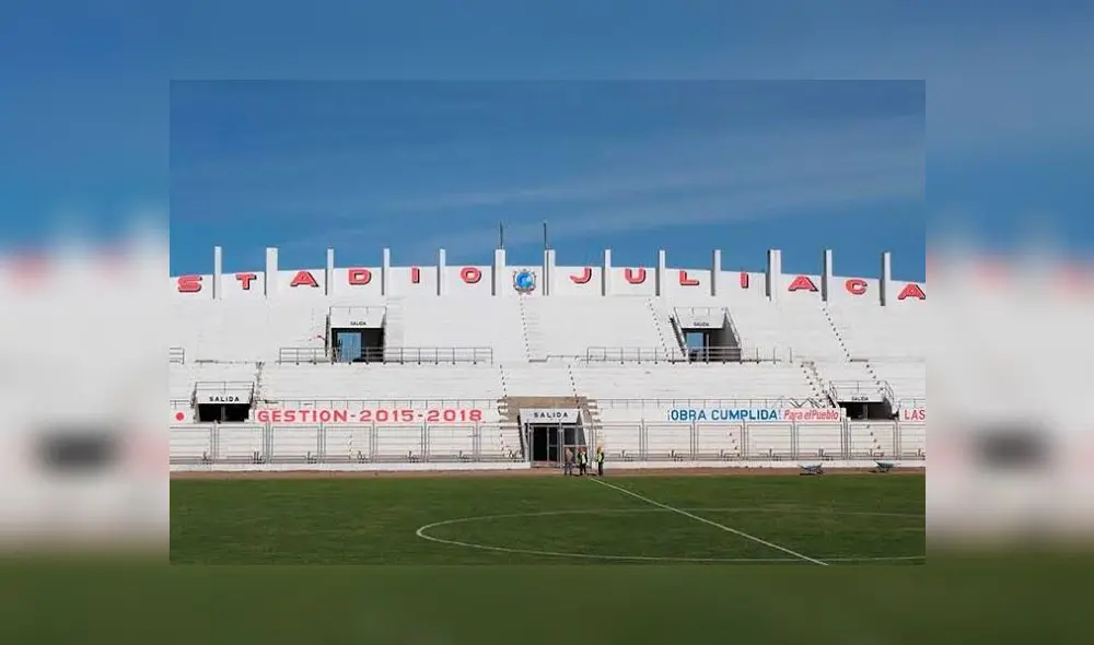 El Guillermo Briceño Rosamedina está ubicado a más de 3800 msnm y tiene capacidad para 20 mil espectadores. El Guillermo Briceño Rosamedina está ubicado a más de 3800 msnm y tiene capacidad para 20 mil espectadores.