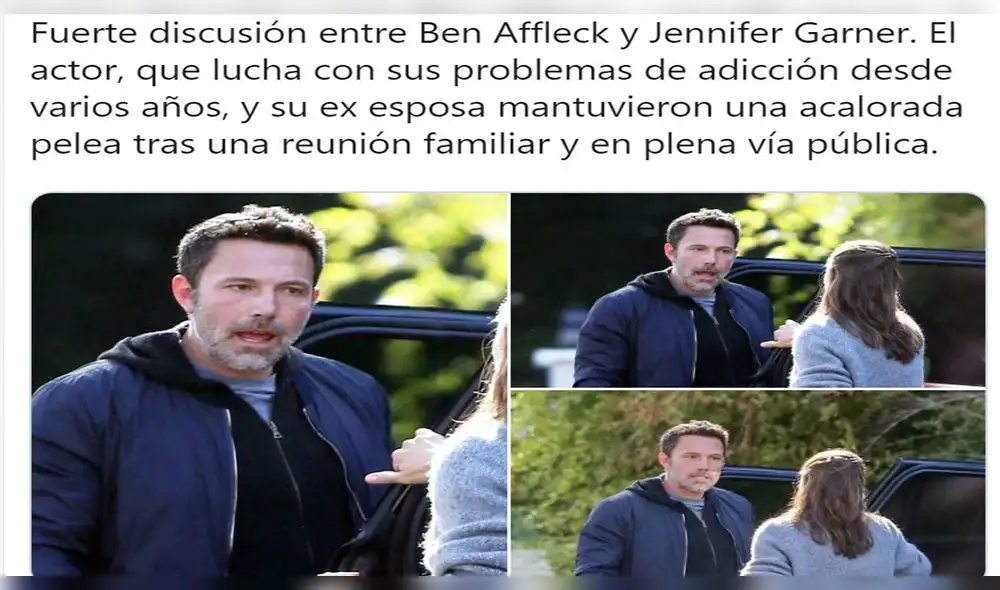 Ben Affleck y Jennifer Garner Ben Affleck y Jennifer Garner