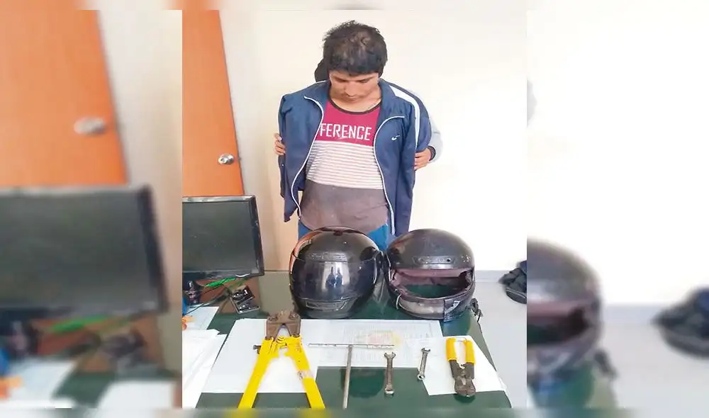 Chiclayo: intervienen a presunto ladrón tras ser captado por cámaras de vigilancia 