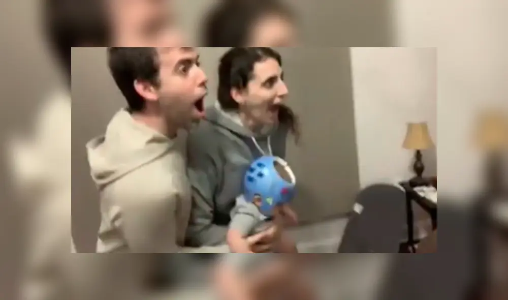 Desliza las fotografías para ver cada una de las reacciones que tuvo la familia de este joven al saber que iba a ser padre. Foto: Captura/FB