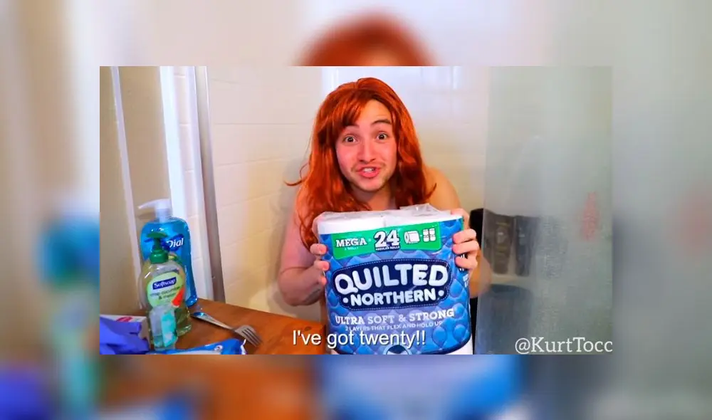 Desliza las imágenes para ver la divertida parodia que hizo un joven para fomentar el cumplimiento de la cuarentena en EE. UU. Foto: Kurt Tocci/YouTube