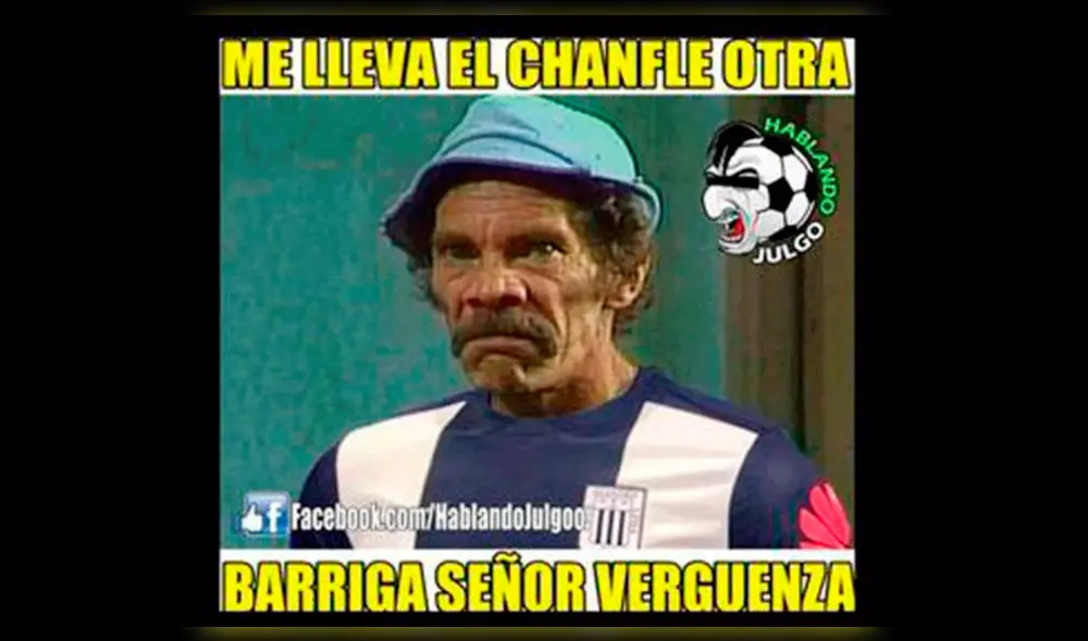 Alianza Lima fue víctima de memes tras perder ante Ayacucho FC.