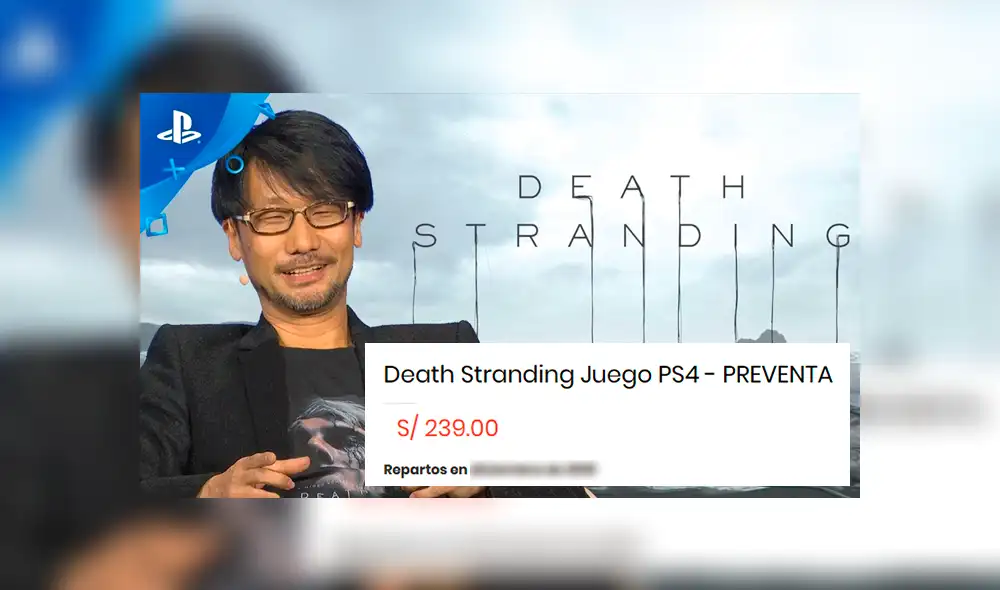 PS4: Tienda peruana muestra la fecha de lanzamiento de Death Stranding antes de que Sony la confirme [FOTOS]
