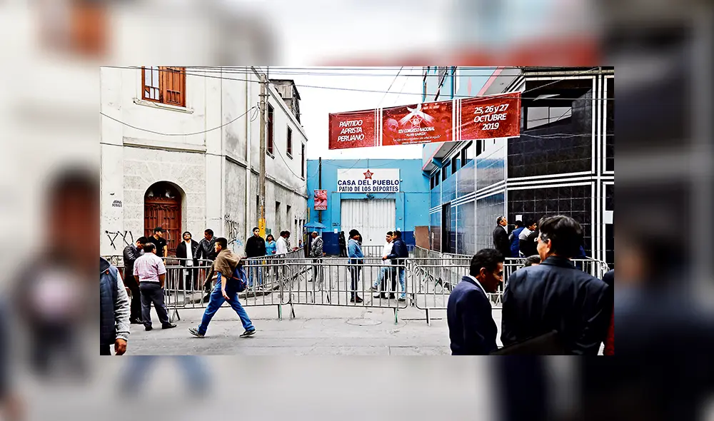 Cónclave. Desde el viernes se inició el XXV Congreso del Apra para elegir a nueva directiva. (Foto: J. Cerdán)