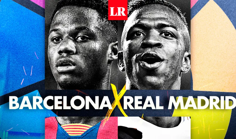 Una nueva edición del superclásico español entre FC Barcelona y Real Madrid se desarrollará este sábado 24 desde el Camp Nou. Foto:
