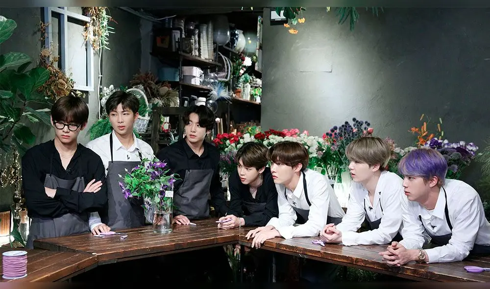 El episodio 99 de Run BTS les planteó a los chicos el reto de crear arreglos florales.