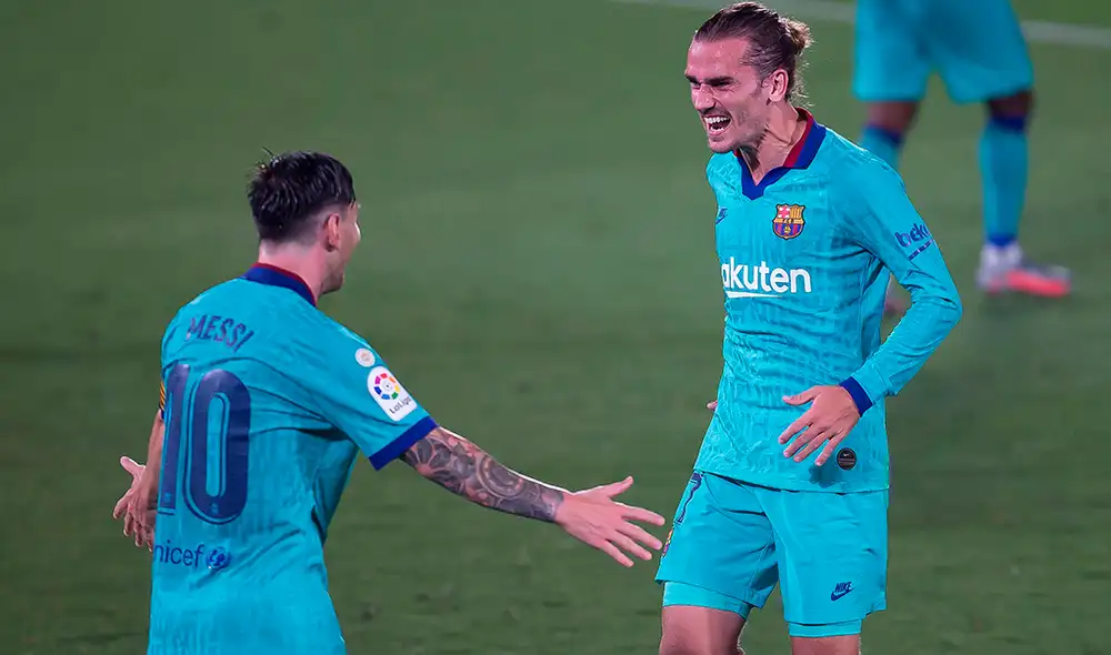 Barcelona goleó a Villarreal en la fecha 34 de LaLiga Santander. Foto: EFE